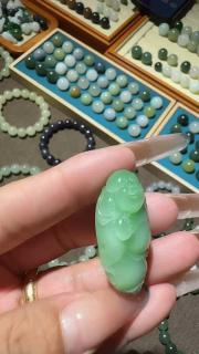 和田玉碧玉佛公